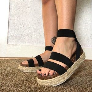 stewpot platform sandals